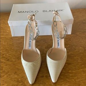Manolo Blahnik heels, worn once